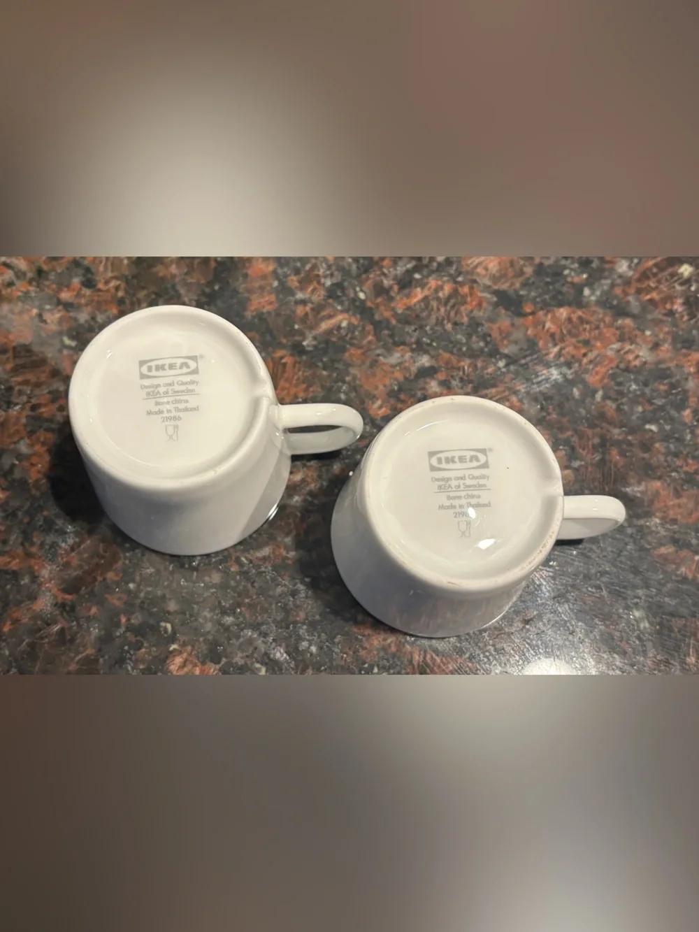 IKEA Demitasse espresso cups